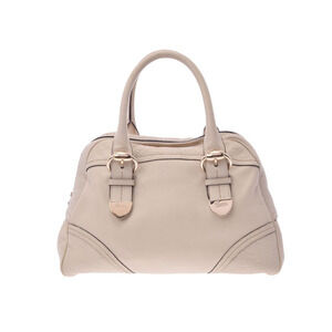 Gucci Guccissima Boston Bag Ivory White Leather